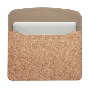 Soporte para portátil Grace de corcho, merchandising sostenible - Product Image 3