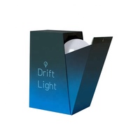Vente en gros, boîte-cadeau en papier avec ampoule de couleur imprimée personnalisée pour produits d'emballage