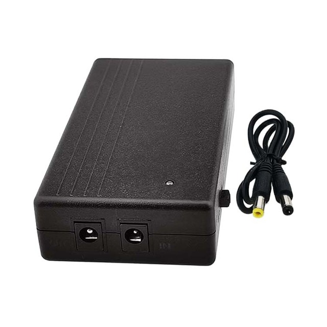 CYHX Good Price Portable Uninterruptible Power Supply 12V 2A 6000mAh Mini DC UPS for WiFi Router Modem CCTV Camera DVR