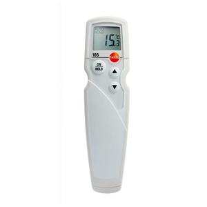 Thermomètre Testo 105 à une main avec embout de mesure pour produits congelés, thermomètre alimentaire pour viande, <span class=keywords><strong>fromage</strong></span> - Product Image 1