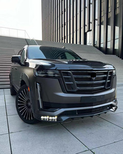 ชุดแต่งคาร์บอนไฟเบอร์ LD-Style สำหรับ Escalade สภาพใหม่ ดิฟฟิวเซอร์ลิปหน้า สปอยเลอร์ ชุดแต่งไวด์บอดี้ อัพเกรดปี 2020- GMT1XL - Product Image 4