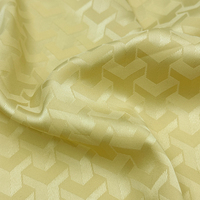 Vente en gros de tissu satin jacquard pour robes, pyjamas, vêtements de nuit, tissu de satin en fausse soie, matériaux textiles