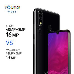 <span class=keywords><strong>OUKITEL</strong></span> — téléphone portable Y4800, écran de 6.3 pouces FHD + de 19.5:9 Android 9.0, Octa Core, 6 go de RAM, 128 go de ROM, lecteur d'empreintes digitales, 4000mAh, 9V/2a, reconnaissance faciale - Product Image 5
