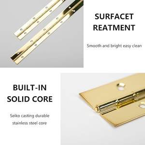 Bisagra de piano de acero inoxidable <span class=keywords><strong>divina</strong></span> resistente con gabinetes para barcos - Product Image 5