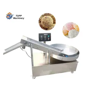 2024 bánh mì Crumbs Máy lớp phủ tự động Máy Cookies breading máy