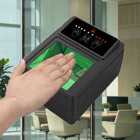 Lecteur d'empreintes digitales de bureau 442 avec grande fenêtre de capture 88x86mm pour contrôle d'accès, utilisation quotidienne fiable, design compact