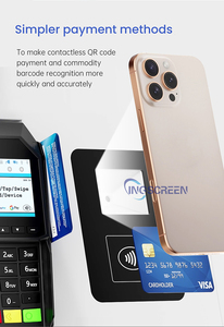 INGSCREEN 21.5Inch Self Service Ordering Kiosk Windows 10 <strong>Android</strong> POS <strong>Terminal</strong> SDK Built-in QR Code Scanner Facial Recognition - Product Image 6