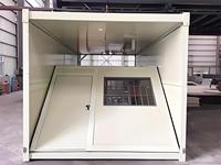 Maison de conteneur pliante portable de haute qualité et à bas prix de 20 pieds et 40 pieds à installation rapide