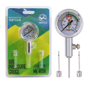 Baromètre en acier inoxydable <span class=keywords><strong>football</strong></span> <span class=keywords><strong>football</strong></span> rugby basket-ball volée mesure baromètre détection <span class=keywords><strong>de</strong></span> pression <span class=keywords><strong>de</strong></span> balle mètre - Product Image 1