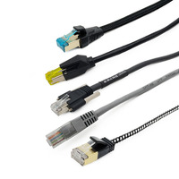 Kabel Jaringan Ethernet Coorle CAT6 8-Konduktor RJ45 UTP Patch Cord (Berbagai Model)