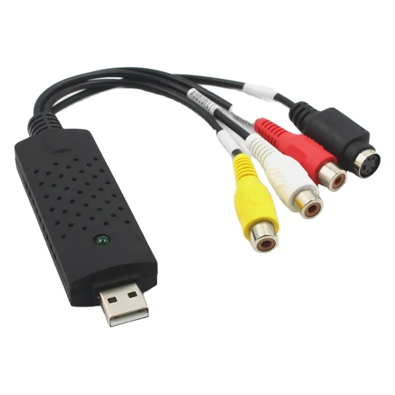 USB 2.0 محول فيديو مع التقاط الصوت للفوز/XP/7/8/10 بال KY