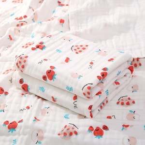 Langes en mousseline 100% coton pour bébé, couvertures douces pour nouveau-nés, gaze de bain, enveloppe pour nourrisson, sac de couchage, couverture de poussette, tapis de jeu - Product Image 3