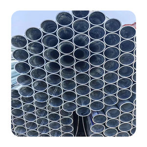 Лучшая цена 3-дюймовая металлическая круглая труба DN80, оцинкованная Круглая стальная труба для парникового каркаса - Product Image 1