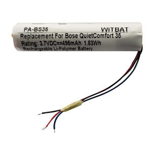 Batterie Lipo <span class=keywords><strong>3</strong></span>,7 V pour casque QuietComfort <span class=keywords><strong>QC35</strong></span> - Product Image 1