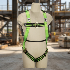 Harnais de sécurité complet réglable, ceinture de protection contre les chutes, soutien pour la taille, les jambes et les épaules, pour les travaux de construction et de sauvetage - Product Image 2