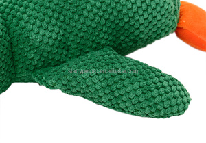 Kaz yıkılmaz köpek oyuncaklar agresif Chewers cins kırışık gıcırtılı peluş yavru çiğnemek diş çıkarma ördek köpek oyuncak - Product Image 5