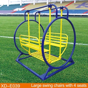 Fauteuil pivotant 5 places à faible MOQ en PE et acier, équipement <span class=keywords><strong>de</strong></span> <span class=keywords><strong>sport</strong></span> et <span class=keywords><strong>de</strong></span> fitness extérieur pour enfants, idéal pour les aires <span class=keywords><strong>de</strong></span> jeux et les écoles - Product Image 4