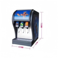 Machine à fontaine à soda commerciale à haute efficacité Distributeur de boissons gazeuses pour restaurants