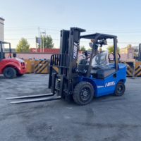 Nouvelle Chariot élévateur à fourche GPL/essence/propane de 2,5, 3, 5 et 7 tonnes, certifié EPA CE, prix usine Brésil