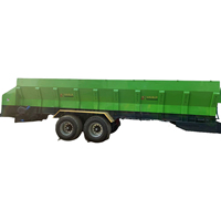 Esparcidor de Fertilizante Orgánico Sólido 2FGH-50 de 4 Cadenas, Accionado por Tractor, Sistema Refrigerado por Aire, Funcionamiento Estable