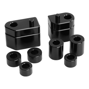 Kit de Extensión de Alfombrilla para Motocicleta, 1.5 Pulgadas, Aluminio Negro, Piezas de Mejora para la Parte Inferior - Product Image 2