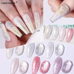 Esmalte de Gel <span class=keywords><strong>para</strong></span> uñas, capa de hilo de 7ML, Aurora, perla, <span class=keywords><strong>semipermanente</strong></span>, UV, LED, geles de colores - Product Image 4