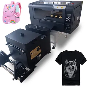 Logo Diy Eps Xp 600 Dtf Printer A3 Inkjet T-Shirt Transfer panas mesin cetak Pet Film 30 Cm Dtf Printer