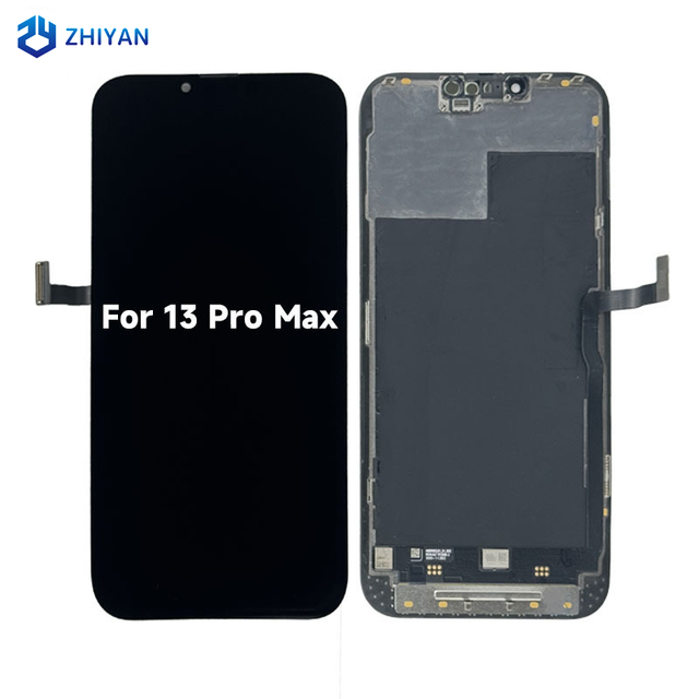 Wholesale TFT/incell/OLED LCD Screen Replacement for Cracked Display for iphone 13pro Max with Frame 100% Tested 1 Year Warranty