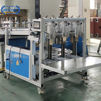 Ligne de Production complète automatique de récipient de nourriture en papier d'aluminium pour la Machine de boîte de nourriture rapide