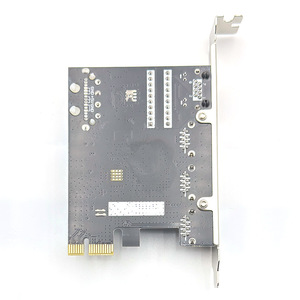 <span class=keywords><strong>Pci</strong></span> Express USB3.0 3-<span class=keywords><strong>Port</strong></span> Adapter Hub 4pin cung cấp điện RJ45 Gigabit mạng mở rộng thẻ cho máy tính để bàn máy tính - Product Image 5