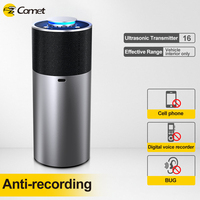 Diffuseur audio ultrasonique pour voiture Comet RC10K, protection de la vie privée contre les écoutes espionnes, ABS+Tissu