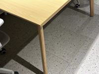 Table de conférence ensembles de meubles de bureau de style moderne simple bureau en bois massif