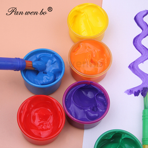 Kit de <span class=keywords><strong>pintura</strong></span> de dedos de 6 colores, dibujo de dedos no tóxico lavable para niños pequeños, <span class=keywords><strong>pintura</strong></span> de aprendizaje temprano para niños - Product Image 3