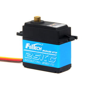 Feetech ft7325bl brulshless 25kg RC kỹ thuật số <span class=keywords><strong>servo</strong></span> mô-men xoắn lớn tốc độ cao đầy đủ kim loại bánh răng không thấm nước 180 độ kiểm soát góc - Product Image 4