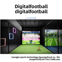 Salle d'expérience de simulateur de football numérique Liangjia, projection interactive, entraînement somatosensoriel, équipement de loisirs sportifs