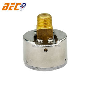 Beco <span class=keywords><strong>40mm</strong></span> 1,5 polegada bar Aço Inoxidável caso <span class=keywords><strong>Vacuum</strong></span> Pressure <span class=keywords><strong>Gauge</strong></span> 1/4NPT Voltar Manômetros Conexão - Product Image 5