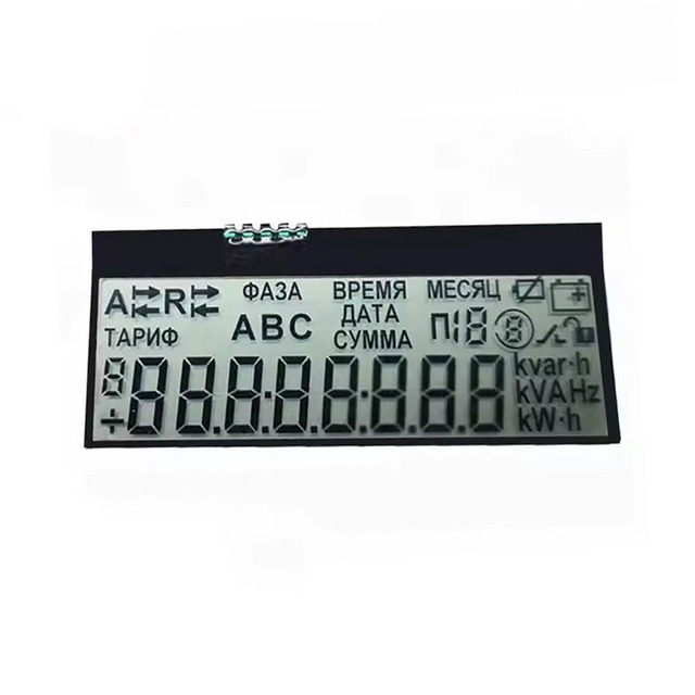 Small TN LCD Display Module Manufacturers OEM 68x21mm Screens Positive Mode Custom Micro Displayer Wholesale Price