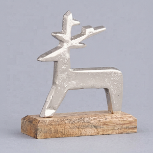 Aluminum Base Home Easter Christmas Decoration Sculpture Deer Antler Soft Eco-Friendly Durable Modern Use Office <b>Cloth</b> Snowman - Product Image 1