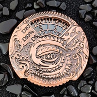 DND Verfluchter Drache 7-in-1 Rotierender Fidget-Spielzeug-Spinner Roulette Metallwürfel für Dungeons and Dragons