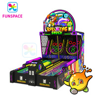 Funspace Original IP Coin Operation 2 Joueurs Bowling Arcade Sport Game Machine Roulant pour Game Center