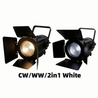 Manuelle/auto zoom optional 200w 15-50 grad LED Fresnel scheinwerfer kühles weiß/warm weiß studio theater konzert