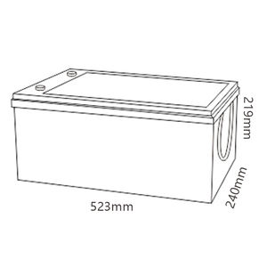 Mhb <span class=keywords><strong>Agm</strong></span> Solar Batterie Solaire 12V 200ah Especificaciones Gel <span class=keywords><strong>Ritar</strong></span> Backup <span class=keywords><strong>Battery</strong></span> Precio 12v200ah para sistema industrial - Product Image 2