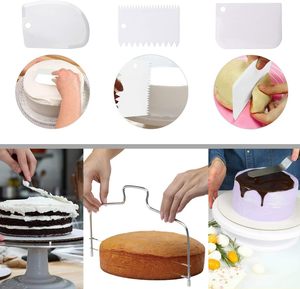 Kit de Decoración de Pasteles de 82 Piezas, Plato Giratorio Ecológico, Espátulas para Glaseado, Boquillas de Acero Inoxidable, <span class=keywords><strong>Nivelador</strong></span> de Pasteles, Raspadores - Product Image 6