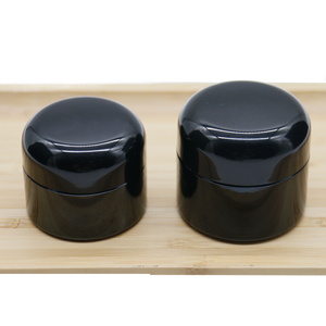 Emballage cosmétique réutilisable <span class=keywords><strong>noir</strong></span> mat transparent 20g 30g 50g Crème pour le visage <span class=keywords><strong>et</strong></span> les yeux Pot de crème en verre au beurre corporel avec couvercle en forme de dôme - Product Image 5