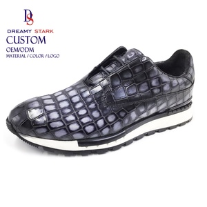 Dreamy Strark 2024 Chaussures de marche personnalisées en cuir pour hommes, style décontracté, chaussures de luxe décontractées respirantes, chaussures de loisirs - Product Image 1