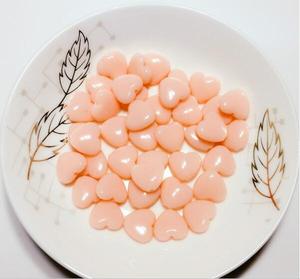 Đầy màu sắc hình trái tim Acrylic Loose Spacer hạt đối với trang sức làm DIY phụ kiện - Product Image 3