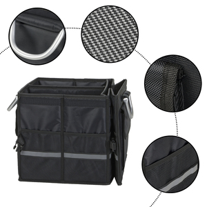 Caja organizadora grande de tela Oxford plegable para SUV, para maletero de coche, cestas de almacenamiento Premium para la gestión de vehículos - Product Image 4