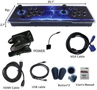 Offre Spéciale : Boîtier de jeu d'arcade rétro SQX Plug and Play à monnayeur pour salle de jeux à domicile (version anglaise)