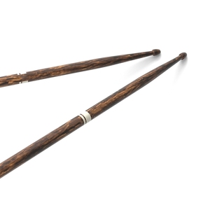 Baquetas de rebote de nogal, punta de madera de bellota, diseño equilibrado, para percusión intensa, 5AB, 1 par - Product Image 1