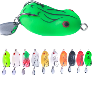 Juego <span class=keywords><strong>de</strong></span> señuelos <span class=keywords><strong>de</strong></span> simulación <span class=keywords><strong>de</strong></span> rana suave al por mayor <span class=keywords><strong>para</strong></span> Lucio cebo <span class=keywords><strong>de</strong></span> sapo <span class=keywords><strong>de</strong></span> modificación <span class=keywords><strong>de</strong></span> doble anzuelo <span class=keywords><strong>para</strong></span> pesca en barco y Lago - Product Image 1